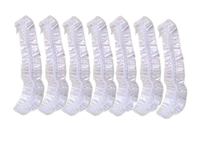 200 Pcs Disposable Plastic Shower Caps - Image 3