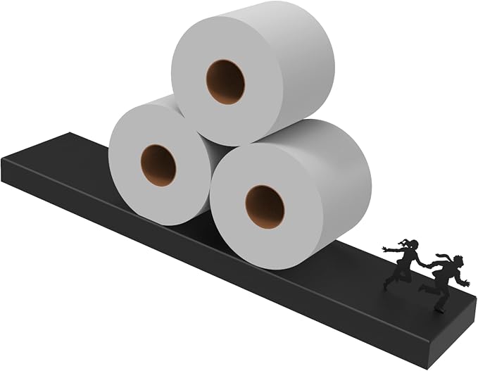 Artori Floating Toilet Paper Shelf Storage - Image 7