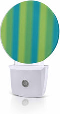 Night Lights Auto Sensor Sage Green Blue Night Light Gradient Color Stripe by Home+L6