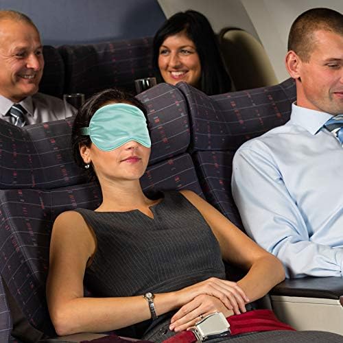 4 Pcs Silk Eye Mask for Sleeping Soft Satin Sleep Mask - Image 4