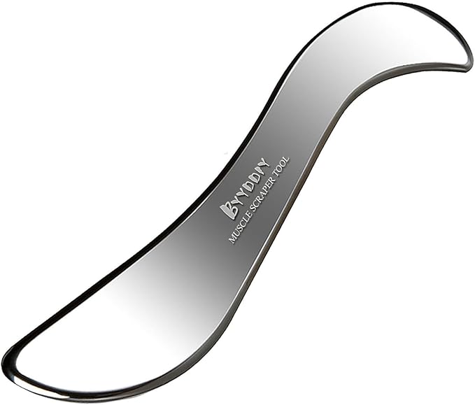BYYDDIY Stainless Steel Gua Sha Muscle Scraper Tool, Scar Tissue Tool, Physical by BYYDDIYMuscleScraperTools
