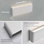 Aipsun 15.75in Matte White Modern Vanity Light Up and Down LED Vanity Light - Image 7
