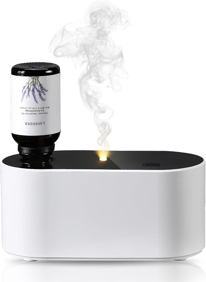 Lecdura Waterless Diffuser for Essential Oil, Battery Operated Scent Air by Lecdura