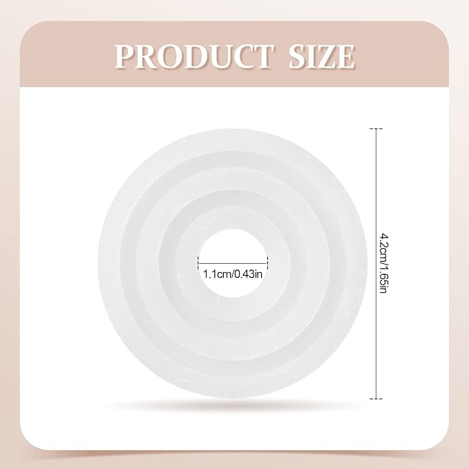 Demissle 24 Pcs Replacement Fragrance Scented Pads Disc Fresh Oil Refill Pad - Image 2