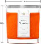 Colonial Candle Papaya Passion Scented Candle Jar, Highly Fragranced Candles - Image 4