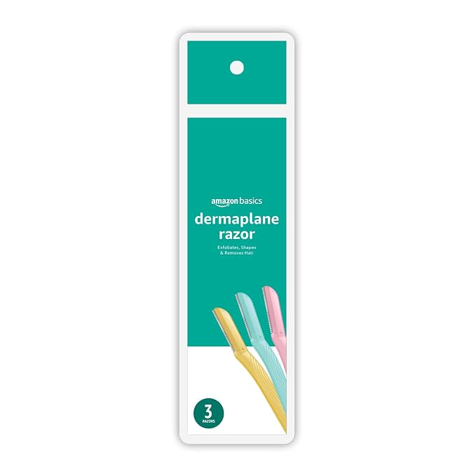Amazon Basics Women's Dermaplaning Tool, Peach Fuzz Remover, Facial Hair Removal - Image 4