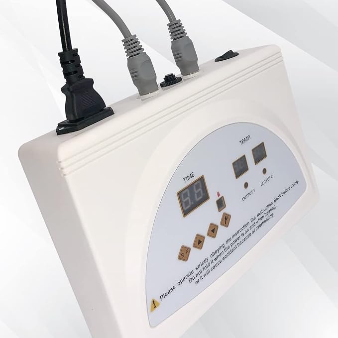 Infrared Sauna Blanket Controller, Digital Heat 2 Zone Sauna - Image 4