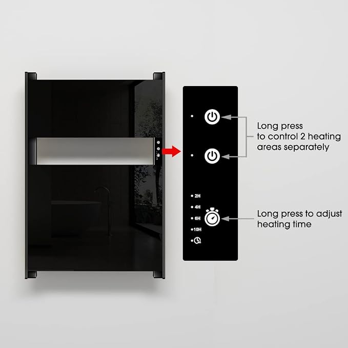 Heated Towel Rack for Bathroom, Towel Warmer - Image 6