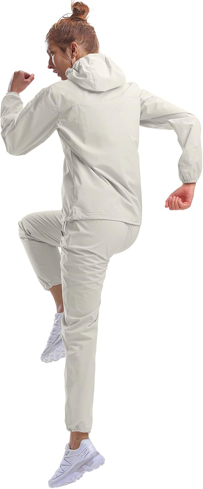 HOTSUIT Sauna Suit Women Machine Washable Sweat Sauna Jacket Pants Anti Rip - Image 5