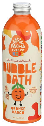 PACHA SOAP Kids Orange Mango Bubble Bath, 16 FZ - Image 2