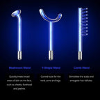 Pure Daily Care NuDerma Clinical Portable Skin Therapy Wand, Machine - Image 3