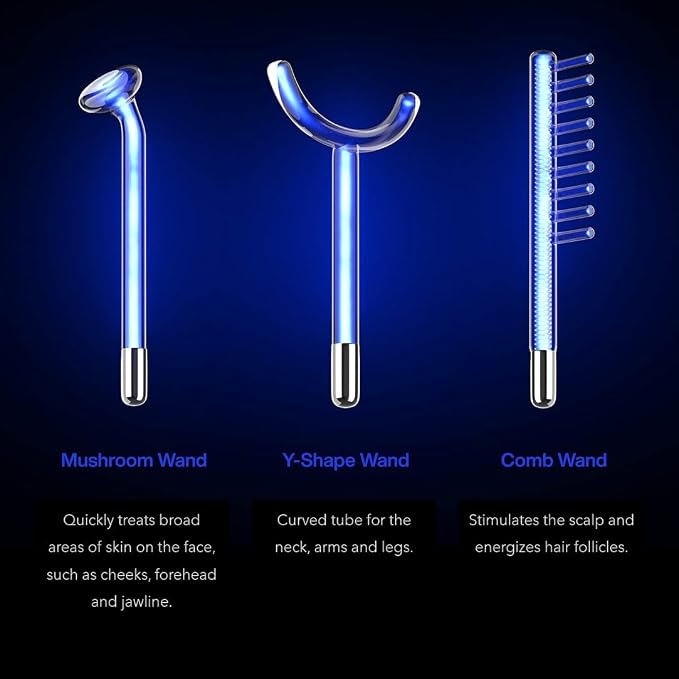 Pure Daily Care NuDerma Clinical Portable Skin Therapy Wand, Machine - Image 3