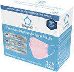 Litepak 125-Pack Disposable Face Mask Premium Comfort Earloops - Image 6