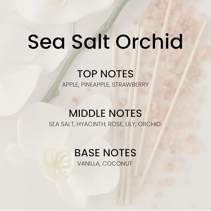 Sea Salt Orchid Room Spray – 5.07 oz Scented Air Freshener Spray - Image 2