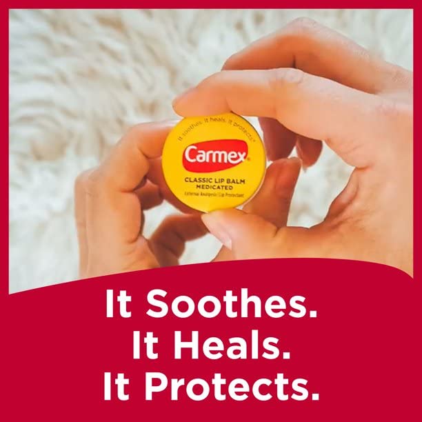 Carmex Classic Lip Balm Medicated, 0.25 oz - Image 5