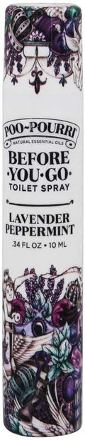 Poo-Pourri Before-You-Go Toilet Spray, Lavender Peppermint, Travel Size 10 mL by %7EPourri