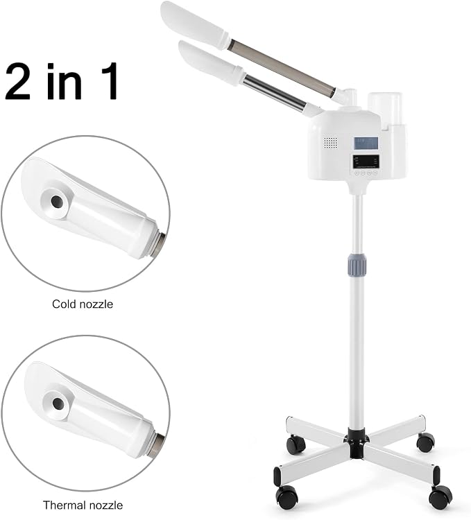 Artist hand Facial Steamer Professional 2 in 1 Hot and Cold Facial Steamer - Image 9