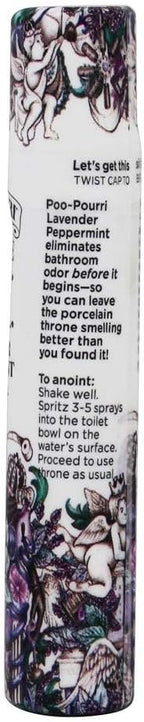 Poo-Pourri Before-You-Go Toilet Spray, Lavender Peppermint, Travel Size 10 mL - Image 2