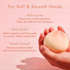 TONYMOLY Peach Hand Cream – Moisturizing & Nourishing Korean Skincare - Image 4