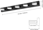 5 Light Bathroom Vanity Light, 30W LED Black Bathroom Light Fixtures Over Mirror - Image 5