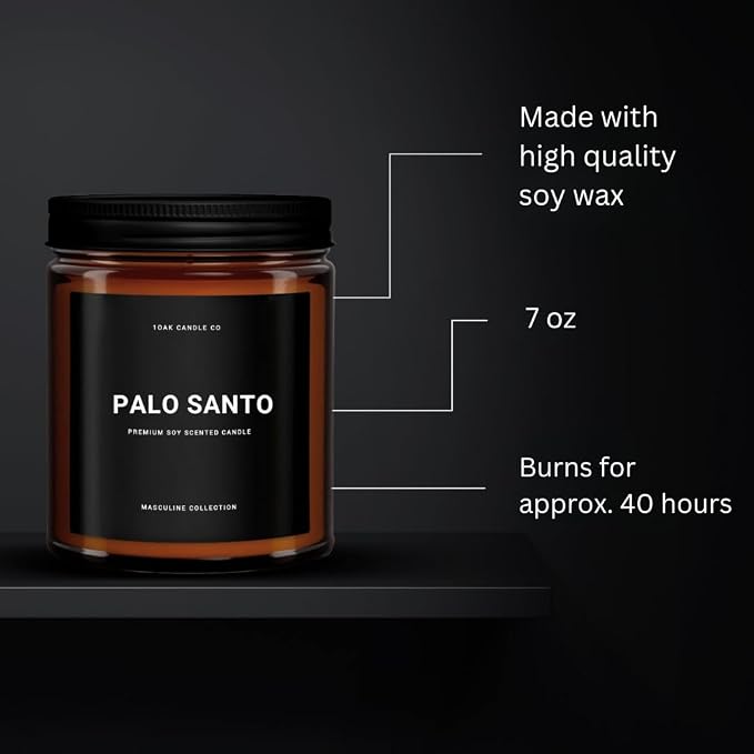 1OAK Palo Santo Candle - Image 2