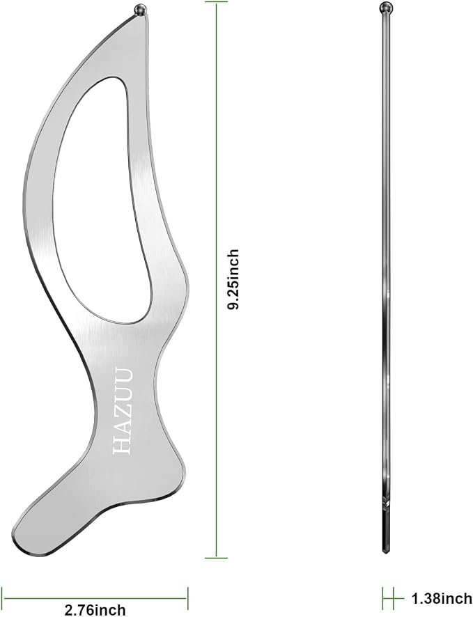 Stainless Steel Guasha Scraping Massage Tool - Image 8