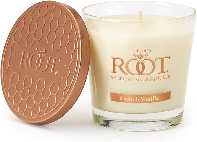 Root Candles Scented Candles Honeycomb Veriglass Premium Handcrafted Beeswax by RootCandles