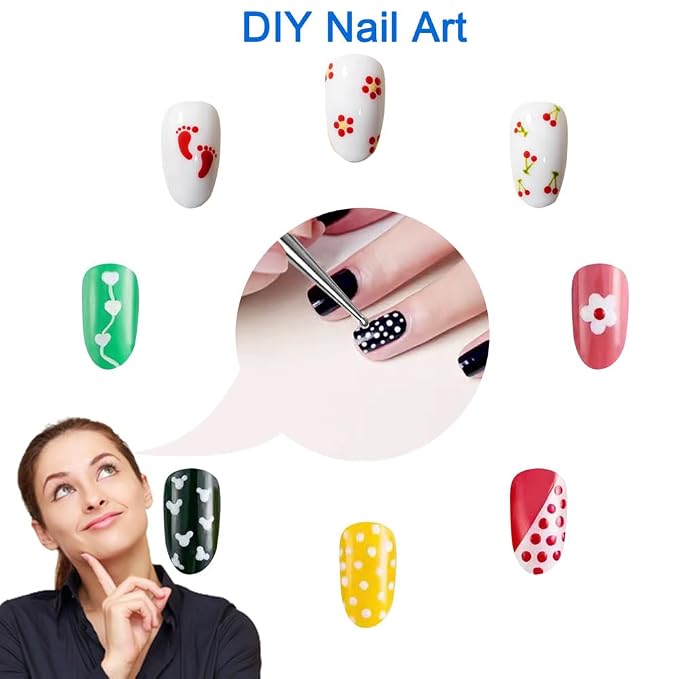 Manicure Kit for Women, 2-Piece Stainless Steel Nail Tools - Image 4