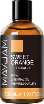 Sweet Orange Essential Oil 30ML/ 1.01FL.OZ, MAYJAM Pure Aromatherapy Sweet by MAYJAM