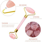 Rose Quartz Gua Sha & Jade Roller Set - Image 2
