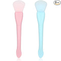 Ouligay 2PCS Silicone Face Mask Brush Applicator Soft Face Mask Applicator Face by Ouligay