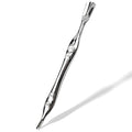 Stainless Steel 2-in-1 Cuticle Pusher by Unknown