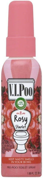 Air Wick V.I.P. Pre-Poop Toilet Spray | Rosy Starlet Scent | Contains Essential - Image 8