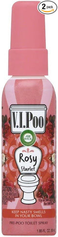 Air Wick V.I.P. Pre-Poop Toilet Spray | Rosy Starlet Scent | Contains Essential by AirWick