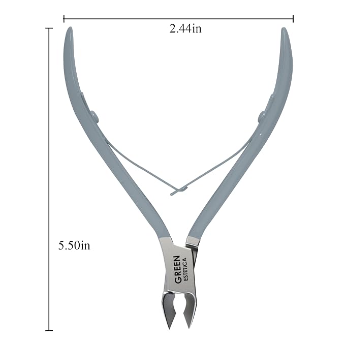 Professional Cuticle Trimmer Nail Cuticle Cutter Stainless Steel Cuticle Nippers - Image 2