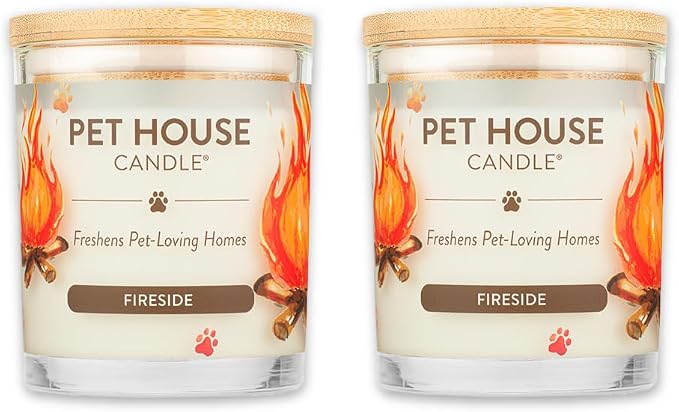 One Fur All Pet House Candle 9 OZ Plant-Based Soy Scented Candle by OneFurAll