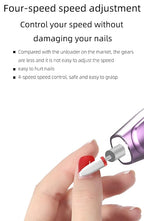 Electric Nail Drill, Electric Nail File Cordless, Electric Nail File Set - Image 7