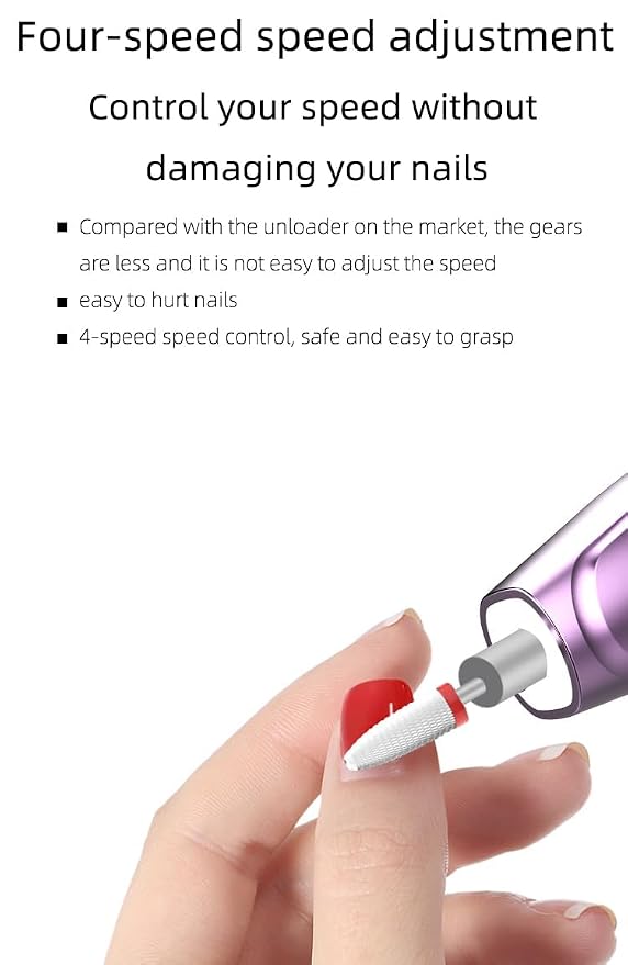 Electric Nail Drill, Electric Nail File Cordless, Electric Nail File Set - Image 7