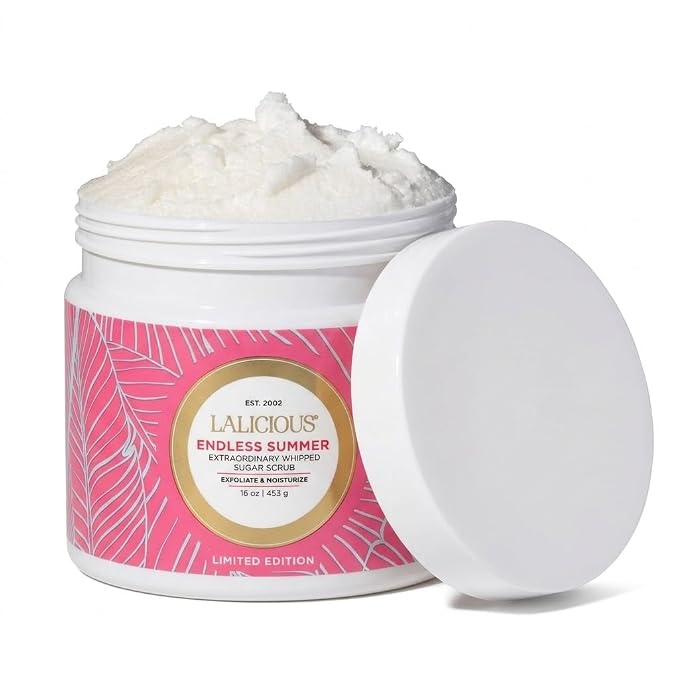 LALICIOUS Endless Summer Exfoliating & Moisturizing Body Scrub | Sugar & by LALICIOUS