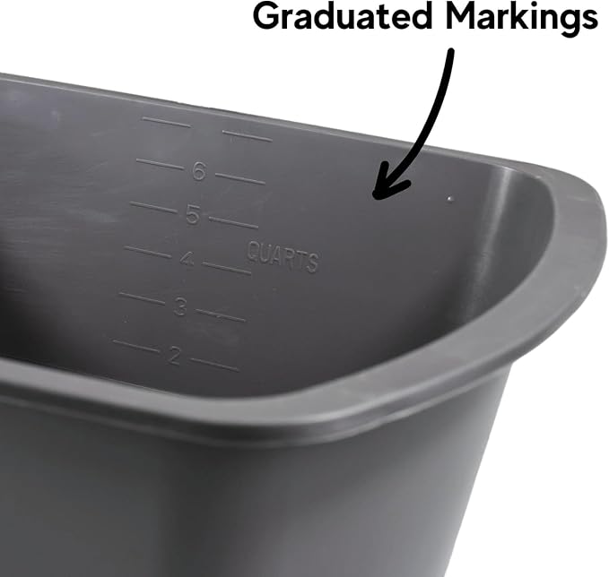 Vakly Wash Basins – Rectangular Plastic Hospital Bedside Soaking Tub - Image 7
