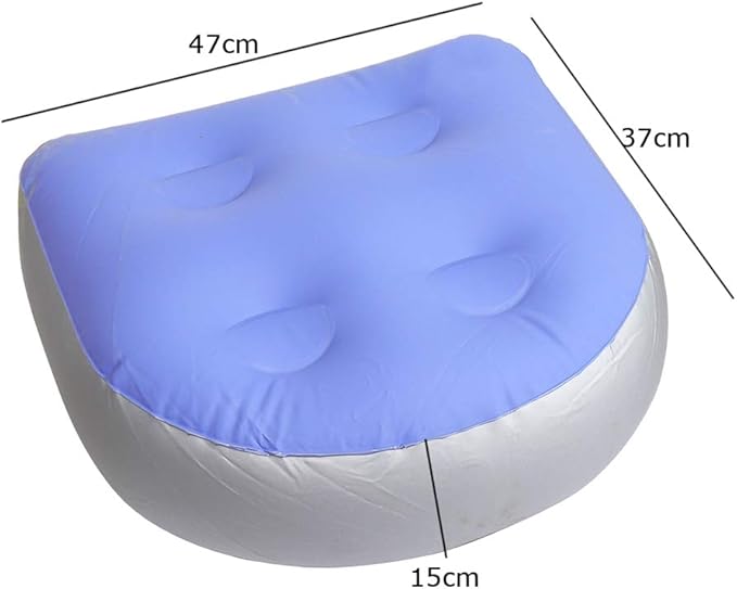 Spa and Hot Tub Booster Seat Inflatable Bathtub Massage Cushion Massage Mat - Image 2