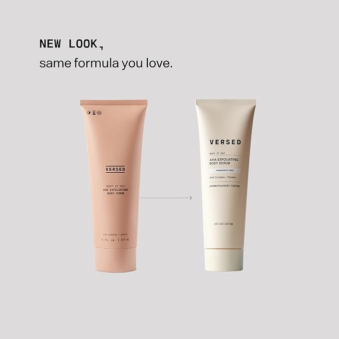 Versed Buff It Out AHA Exfoliating Body Scrub and Mask - Image 4