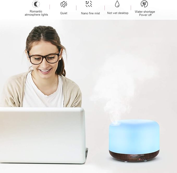 Marchred 300ML Essential Oil Diffuser - Image 2