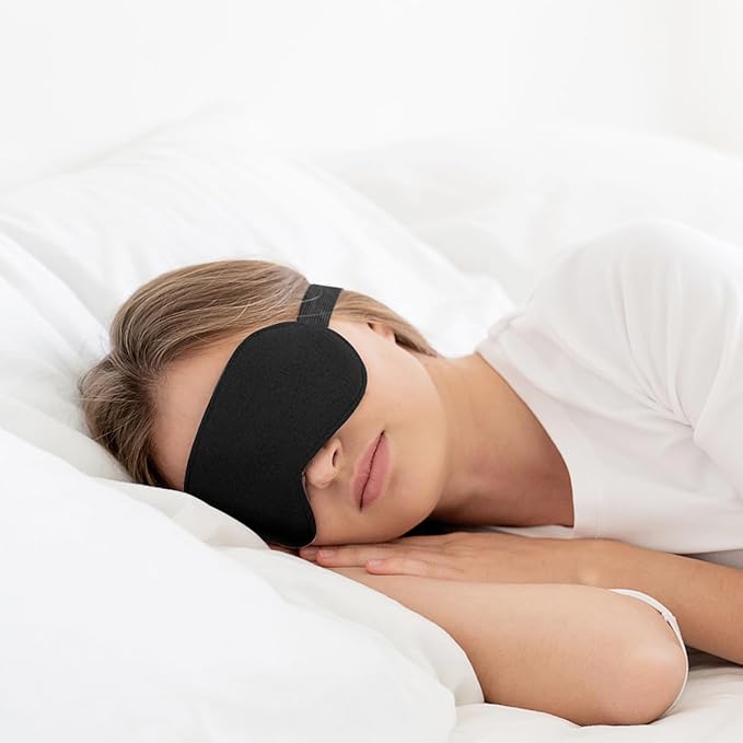 Silk Sleep Mask, Adjustable Soft Eye Cover - Image 6