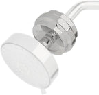 Brondell Shower Filter VivaSpring, Compact Brushed Nickel – High Output by Brondell