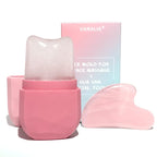 Ice Roller and Gua Sha Set for Face, Eyes and Neck by VANALIA