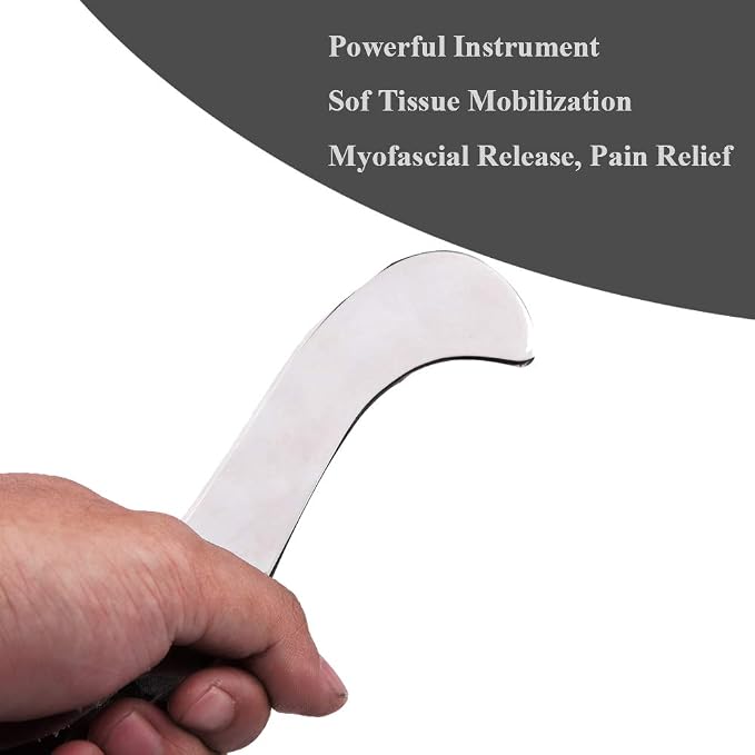 FeelFree Sport Stainless Steel Guasha Scraping Massage Tool-Muscle Scraper Tool - Image 3