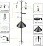 Bird Feeder Pole with Squirrel Baffle - Image 7