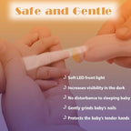 Baby Nail Trimmer Electric Nail File Baby Nail Clippers, 20 in 1 Safe Nail - Image 5