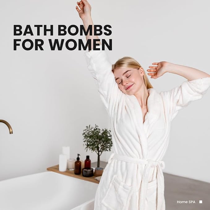 Bath Bombs for Women, BODY & EARTH 10 X 3.5 oz Ocean Bath Bomb Gift Sets - Image 6